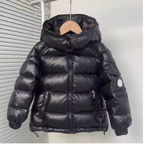 kid hoodies kids designer coat baby jacket fasion 100% goose down filg top brand comfortable warm white black girl boy school coats jackets.01