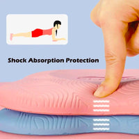 Yoga Knee Pads Extra Thick, Yoga Kneeling Pad for Pilates Exercise, 13/16 Inches Cushion Knees Elbow Mat Supplies for Women Men Fitness Travel