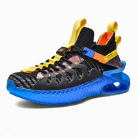 Sports Shoes Men's Summer Breathable Plus Size Running Men's Casual Korean Style Old Shoes Trend
