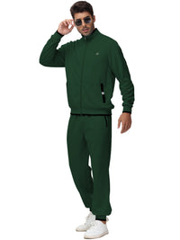 Men'S Tracksuits Sweatsuits for Men Set Track Suits 2 Piece Casual Athletic Jogging Warm up Full Zip Sweat Suits Armygreen S