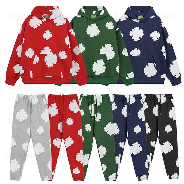 Fashion Mens Tracksuits Casual Design Men Hoodie Sweatshirt Boys Hoodie Jumper and Sweatpants Loose Sports Outdoor Unisex Clothes Large Size M-XXL