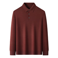 Machine Washable Fine Pure Wool Knit Sweater