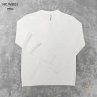 Men's Round Neck Knitted Business Casual Sweater