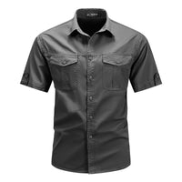 Men Short Sleeve High-end Shirt