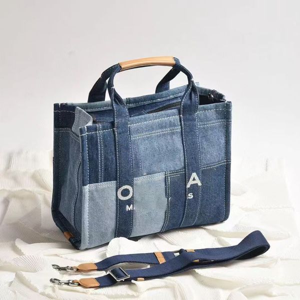 Tote Bag Large Capacity Shopping bag Cowboy Shoulder Bags Designer Luxury bags Letter Print Crossbody Fashion Casual Handbag