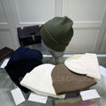 Fashion Designer Beanies with Lettering Printing Winter Warm Hat Women Men Caps