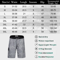 Mens Swim Trunks 9'' Mesh Liner Quick Dry Swim Shorts Board Shorts Bathing Suit Swimsuit Summer Beach Shorts Gray MK36 L