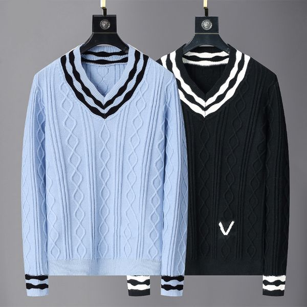 Sweaters Designer Men Pullover Sweater Classic Embroidery Casual Sweatshirt Gentleman Business Streetwear Tops M-3XL