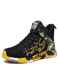 Men's Steel Toe Work Boots - Indestructible Safety Shoes for Construction & Outdoor Work - Anti-Smash & Anti-Puncture Protection - Yellow