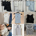 Designer Women's Sleeveless T-Shirt Fashion Designer Tank Tops for Women Summer Beach's Clothing SML 19691 24652