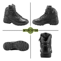 Men'S Guard Zippered 6" Soft Toe Tactical Boots