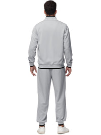 Men'S Tracksuits Sweatsuits for Men Set Track Suits 2 Piece Casual Athletic Jogging Warm up Full Zip Sweat Suits Darkgrey L