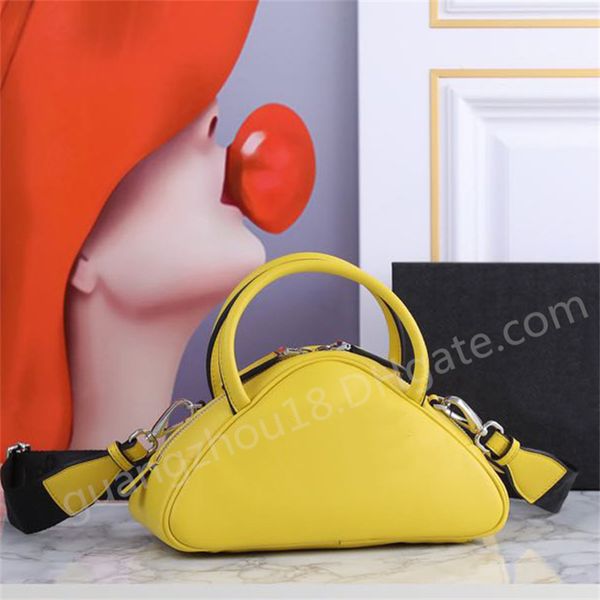 Fashion Women's Designer Handbags Triangular Bowling Clutch Bags 4Colors 25x14.5x11cm 1BB882