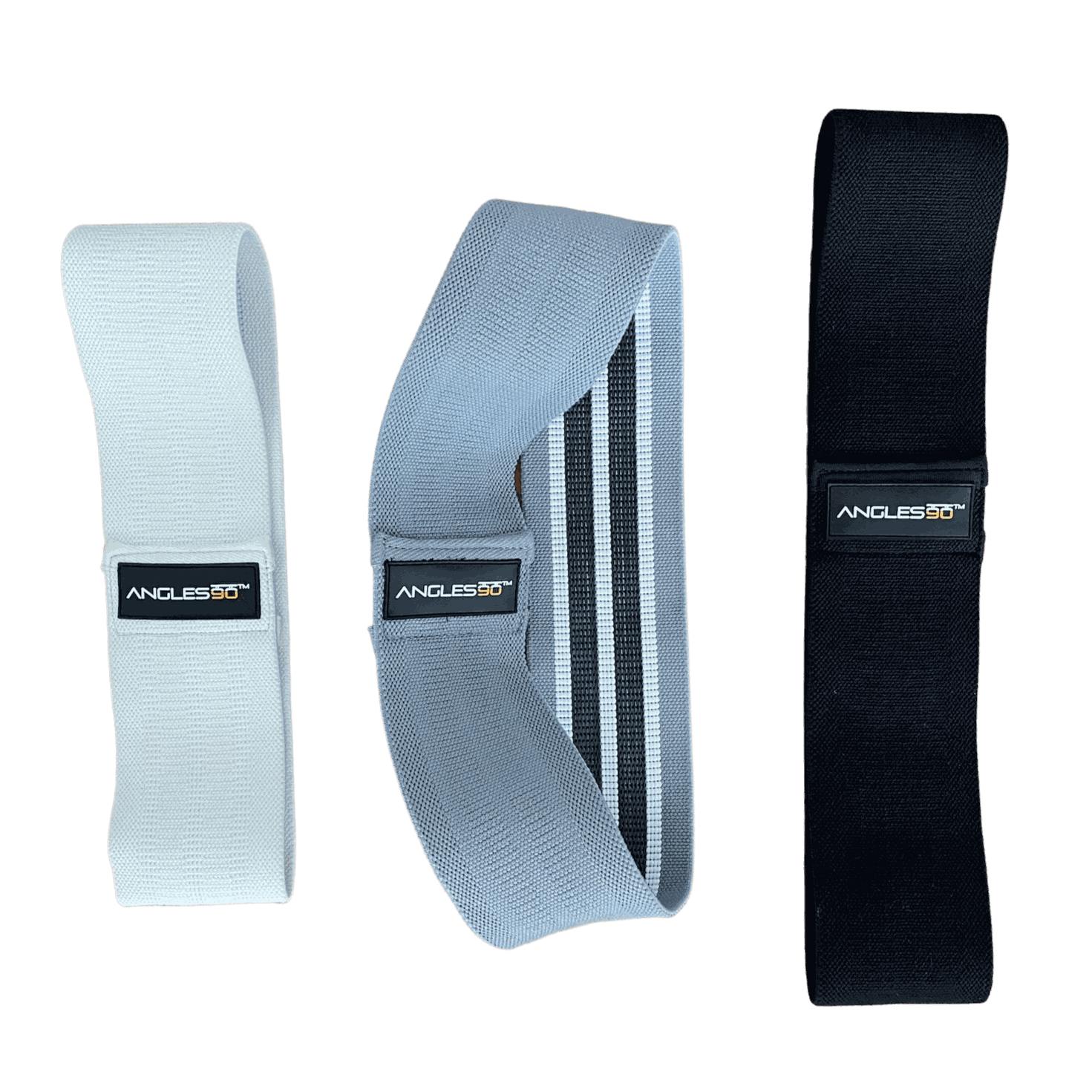 Angles90 A90 Hip Bands – Non-Slip Resistance Bands for Glutes, Hips & Legs