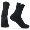 Grip Socks Pickleball - Calf Socks - Black - LUX