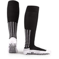 Grip Socks Football Knee Socks - LUX - Black
