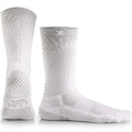 Grip Socks Soccer - Performance Grip Cleat Socks - White  - LUX