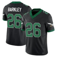 USA Football Jerseys 26 Saquon Barkley 1 Jalen Hurts 33 DeJean 11 Brown 62 Kelce 6 Smith Stitched Jersey Shirts Tops Kelly Gr