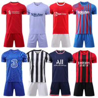 Custom 22 23 New Season Quick Dry Jersey Football Shirt Men Clothes Uniform Sublimation Retro Soccer Jersey Set Kits Soccer W