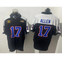 Wholesale Cheap High Quality Buffalo 17 Josh Allen Rivalries Jersey Stitched American Football Shirts Sport Tops Jersey
