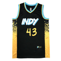 Indiana Team Basketball Uniform for Men High Quality Stitched Basketball Jersey Pascal Siakam Jersey Sport Wear