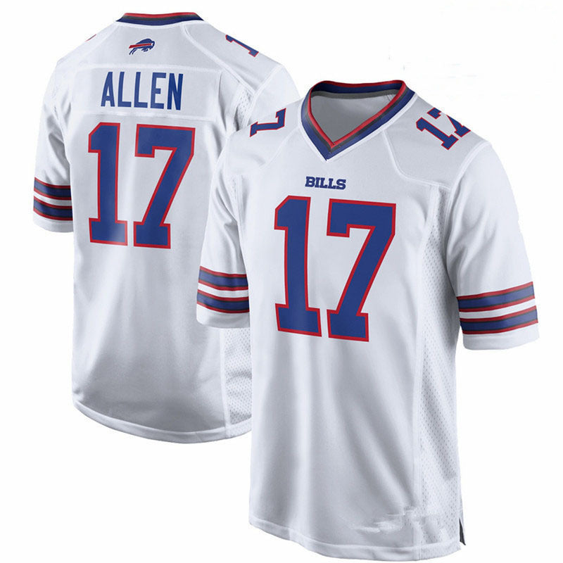 American Football Jerseys NO.14 NO.17 Embroidery Rugby Sports Clothes