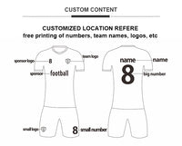 Custom 22 23 New Season Quick Dry Jersey Football Shirt Men Clothes Uniform Sublimation Retro Soccer Jersey Set Kits Soccer W