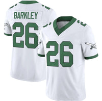 USA Football Jerseys 26 Saquon Barkley 1 Jalen Hurts 33 DeJean 11 Brown 62 Kelce 6 Smith Stitched Jersey Shirts Tops Kelly Gr