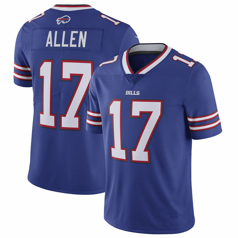 American Football Jerseys NO.14 NO.17 Embroidery Rugby Sports Clothes