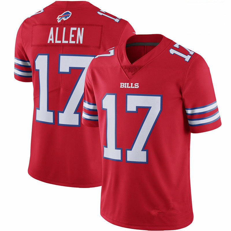 American Football Jerseys NO.14 NO.17 Embroidery Rugby Sports Clothes