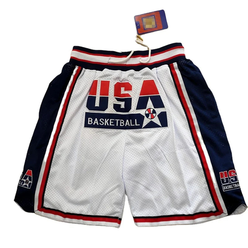OEM Basketball Shorts Custom Logo Kids Vintage Basketball Jerseys Shorts