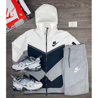 Spring and Autumn Hot Selling Thin Men's Set Casual Youth Sweatshirt Hoodie with Sports Pants Suitable for Outdoor Sports