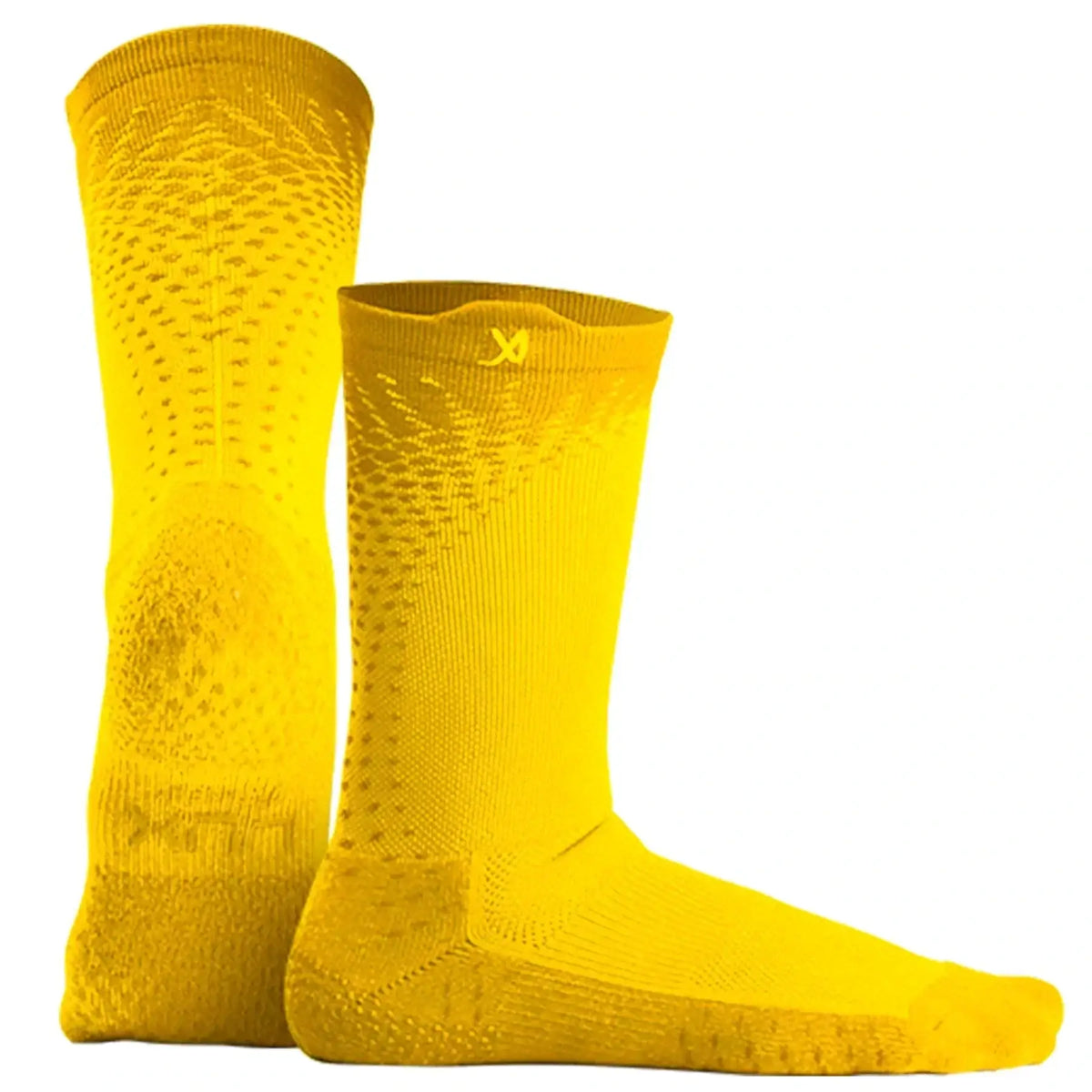 Sport Socks - Performance Grip Cleat Socks - Yellow - LUX