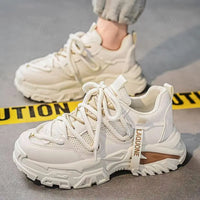 Men Casual Sports Shoes 2025 Summer Anti-slippery Mesh Breathable Outdoor Running Shoes Student Fashion Male Sneakers Zapatil