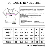 Custom American Football Jersey Crop Top for Women & Girls Plain Sporty Cropped Shirt Personalized Name Number Jerseys Fans G