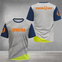 Spartan 3D Graphic Printed T Shirt Men Fitness Gym Compression Short Sleeve Breathable T Shirt O-neck Top T Shirts