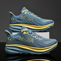 Men's Running Shoes Outdoor Couple Non-Slip Jogging Breathable Cushioning Luxury shoes Trainer Race Sneakers Mesh Off-road Shoes