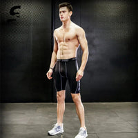 Men Compression Gym Shorts Quick Dry Fitness Sport Tight Gym Running Shorts Workout Fitness Jogger Leggings Men Athletic Tight VibeFlex Sports