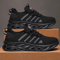 Men Shoes Comfortable Unisex Sneakers Breathable Couple Running Shoes Women Tennis Sports Shoe Size 37-47 Yellow Walking Snea
