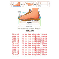 DEKABR Trendy Men Casual Shoes Big Size 38-47 Brand Summer Driving Loafers Breathable Wholesale Man Soft Footwear Shoes for M