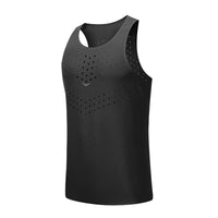 Men's Ultra-Light Quick-Dry Running Vest Summer Breathable Top for Marathon Athletics Gym Training Fitness Workout Apparel