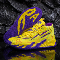 Breathable Comfortable Basketball Shoes Men Women Training Sports Sneakers True to Size Microfiber Upper Rubber Outsole
