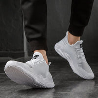 Shoes Men High Quality Male Sneakers Breathable White Fashion Gym Casual Light Walking Plus Size Footwear 2022 Zapatillas Hom