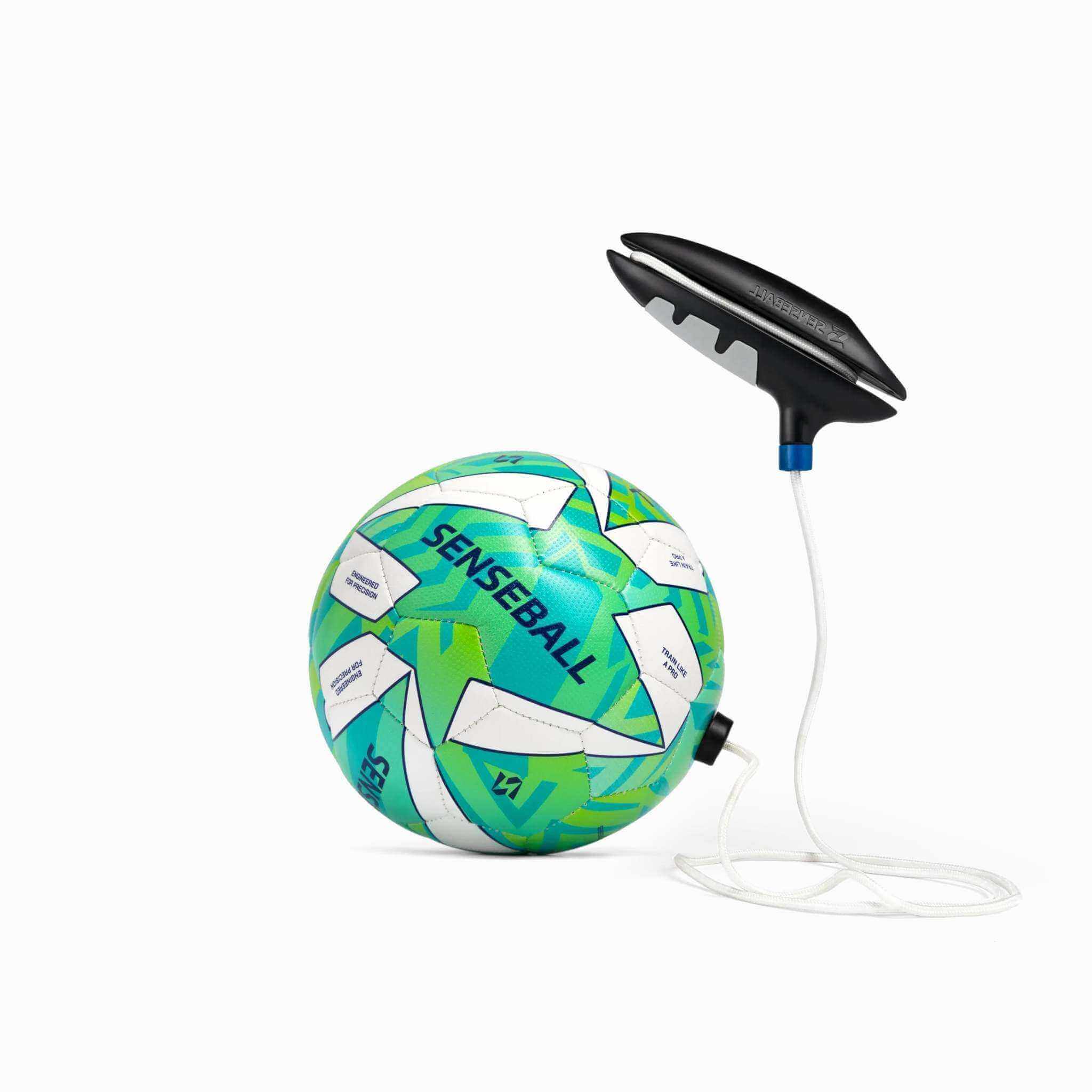Football Kick Trainer Pro-Level - Size 2 Ball (Green) - SenseBall