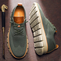 Men Casual Shoes Breeze Stylish Oxfords Fashion Formal Business Urban Breathable Shoes for Male Non Slip Dress Sneakers for M
