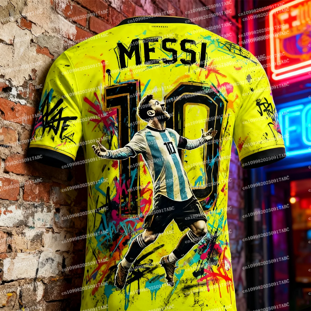 New Arrival Summer Men Jersey Top Fan Gift Messi Jersey Tshirt Men Football Jersey Women Jersey Adult Women Jersey Kid Jersey