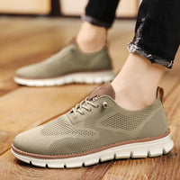 Men Casual Shoes Breeze Stylish Oxfords Fashion Formal Business Urban Breathable Shoes for Male Non Slip Dress Sneakers for M