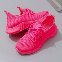Women's summer breathable mesh flat shoes women's shoes casual sports shoes, clearance
