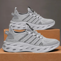 Men Shoes Comfortable Unisex Sneakers Breathable Couple Running Shoes Women Tennis Sports Shoe Size 37-47 Yellow Walking Snea