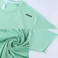 Quick Dry Men Running T-shirt Fitness Sports Top Gym Training Shirt Breathable Jogging Casual Sportswear VibeFlex Sports